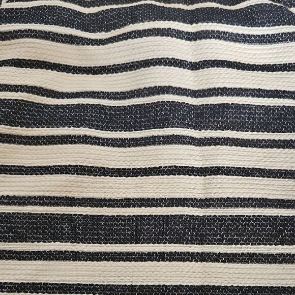 Banana Republic Navy Blue and White A-Line Mini Skirt - Picture 16 of 16